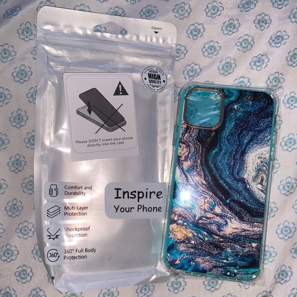 ✨NEW Blue iPhone 11 Pro Max Case (6.5”) | Blue Drift Sand Cover | Blue Phonecase - Picture 8 of 11